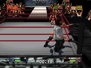 WWF WrestleMania 2000 (Europe) In game screenshot